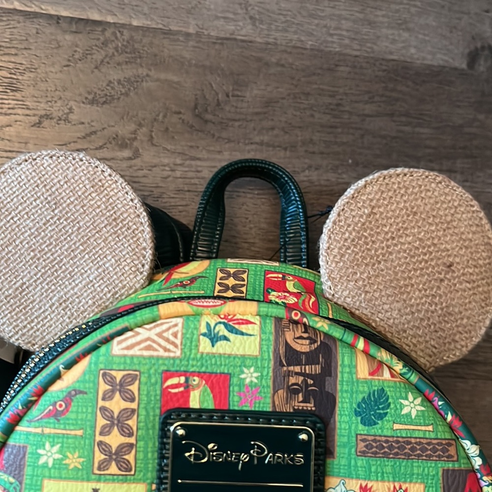 Enchanted tiki room Loungefly Mini Backpack - Picture 4 of 7